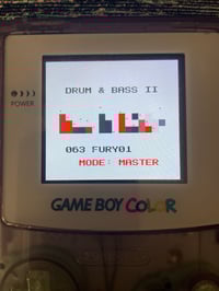 Image 4 of Drum & Bass II - A Game Boy  MIDI sync drum loop sampler, 190 DnB breaks - Cartridge (v1.0)