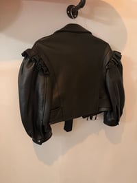 Image 3 of Simone Rocha Puff Sleeve Leather Jacket 