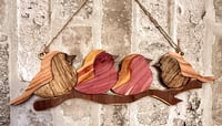 Image 5 of Multi-Wooden Bird Decor