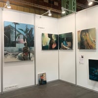 Image 5 of Painting / maleri / "Et øjeblik III" / 60x70 cm