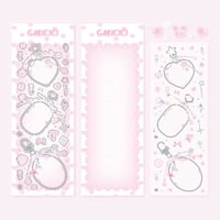 Image 2 of [Galicici] Pink holo stickers