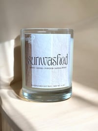 Sunwashed Soy Wax Candle