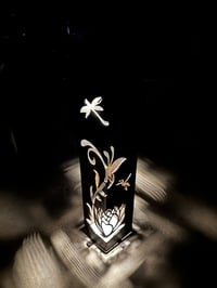 Image 4 of Garden Column - Water Lily & Dragon Flies 