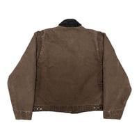 Image 4 of Vintage 90s Carhartt Detroit Jacket - Brown