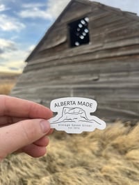 Chief Mountain Alberta Made Sticker