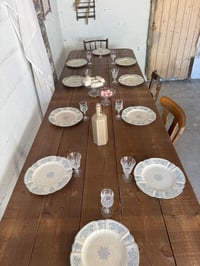 Image 8 of La table campagne sur tréteaux 