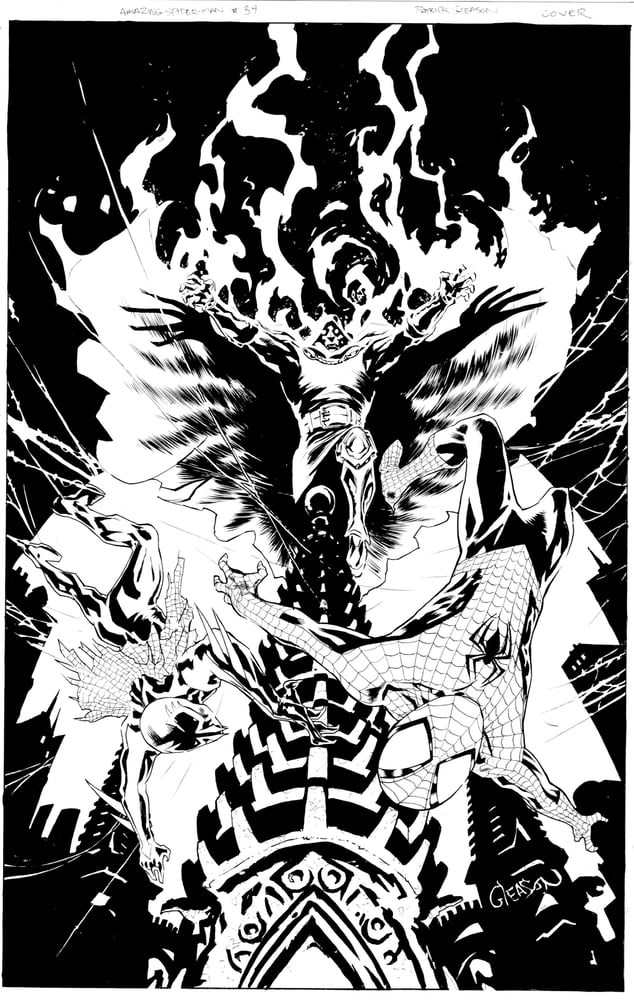 Image of AMAZING SPIDER-MAN #34 ORIGINAL COVER ART  