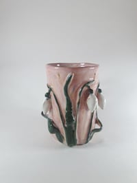 Image 1 of Snowdrop mug (pink)