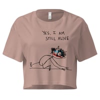 Image 5 of yes I am Women’s crop top 