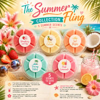 Image 1 of The Summer Fling Wax Melt Collection