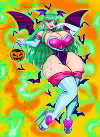 Image of Morrigan signed print