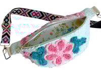 Image 3 of Vintage Chenille Crossbody Fannypack 01