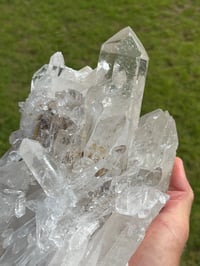 Image 4 of Clear Quartz Points Cluster Statement Piece #2186