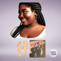 WAVY EARRINGS
