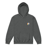 Image 2 of Youth heavy blend Logo "Live your dream today" hoodie