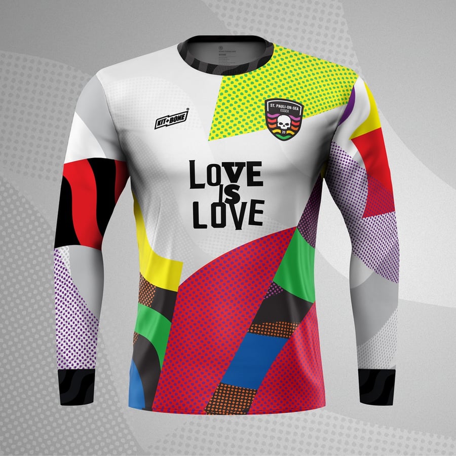 Image of St Pauli-On-Sea Love Is Love Shirt - Long Sleeves (Number 17)