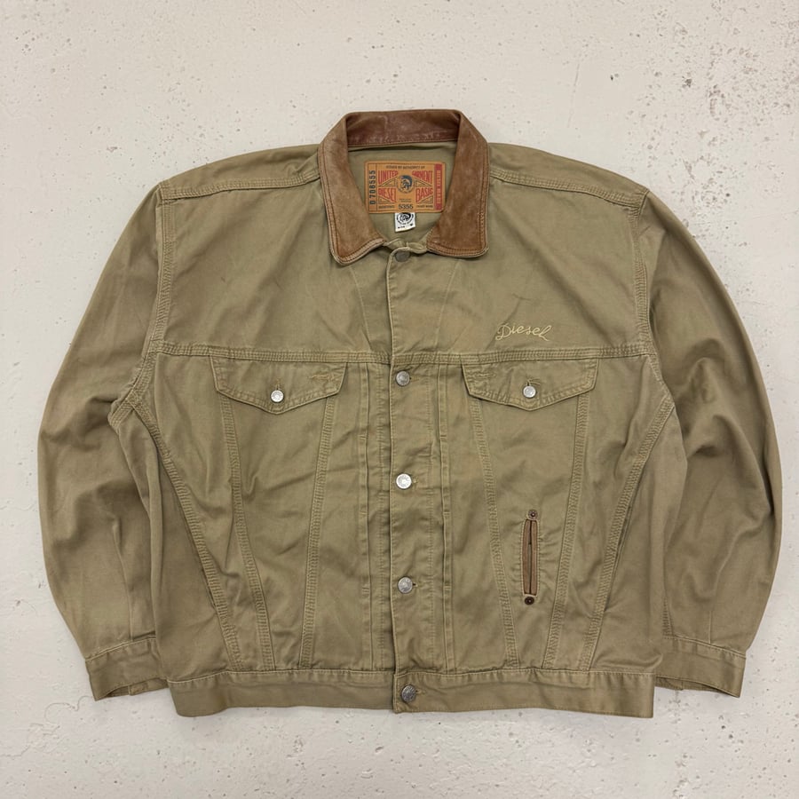 Image of 1990s Diesel Cropped Jacket, Size Medium
