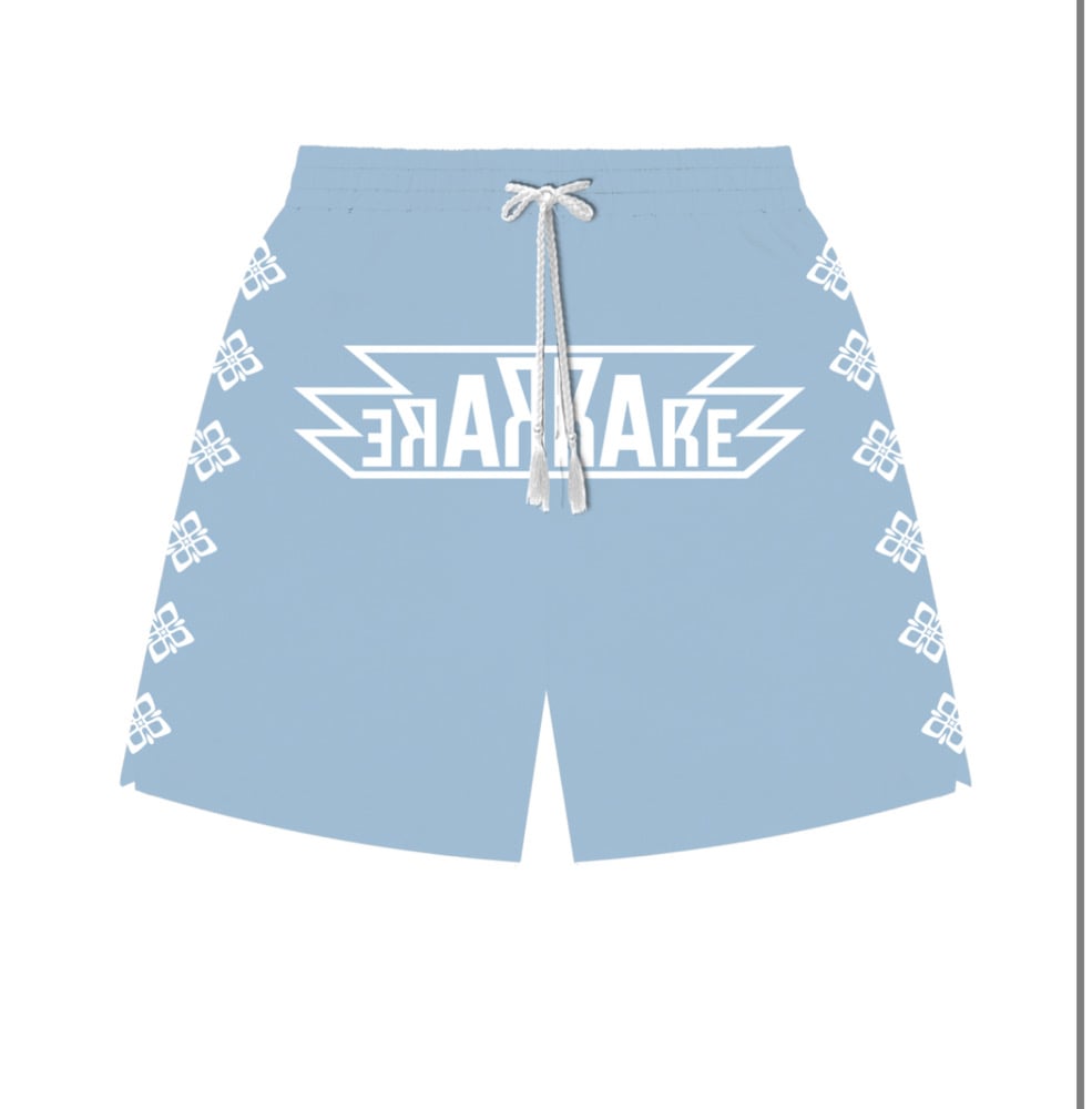 RAREEE MESH SHORTS (UNC BLUE)