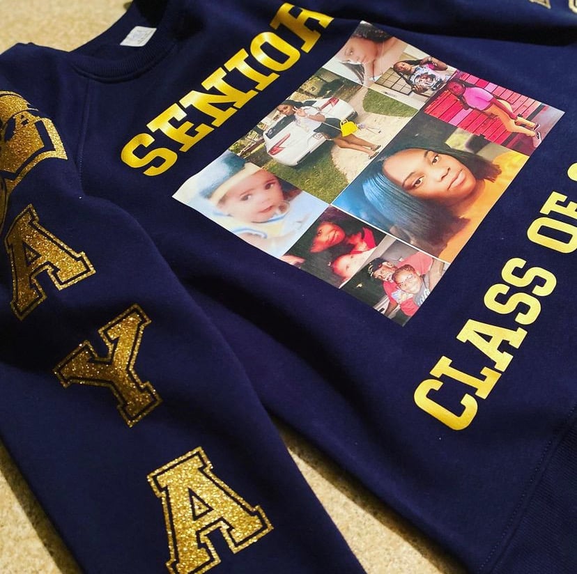 Image of Custom Senior Sweat Jacket 