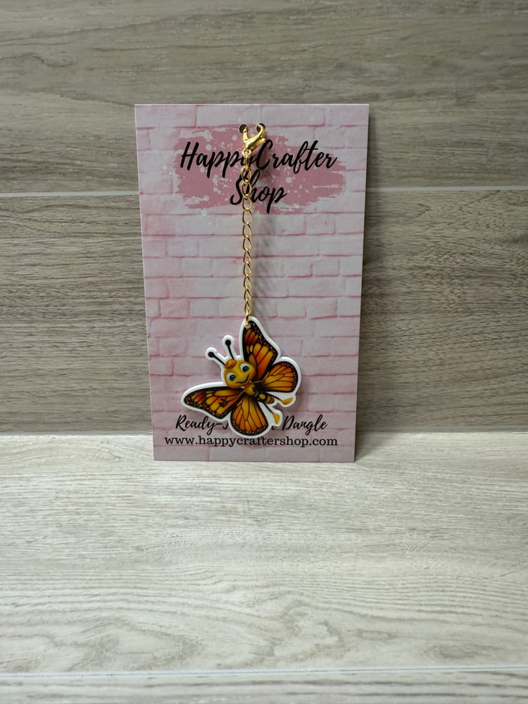 Image of Ready-To-Bead Dangle  -  Bee Butterfly