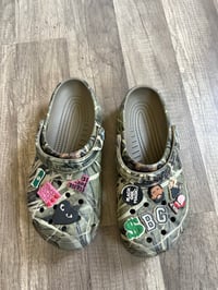 Camo crocs 