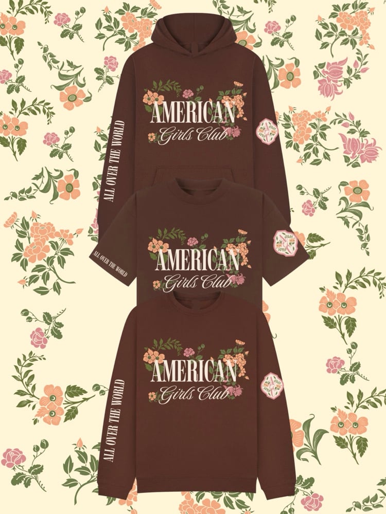 Image of American Girls Club tee/sweater/hood