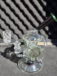 Image 2 of Double Recycler Green Stardust 