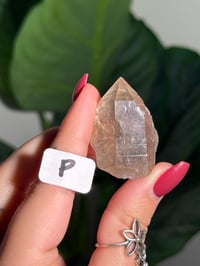Image 16 of CHOOSE YOUR OWN MINI RUTILE SMOKEY QUARTZ POINTS (NATURAL UNPOLISHED POINTS) -BRAZIL- LOT 1