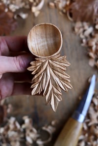 Image 3 of Maple Leaf—Coffee Scoop 
