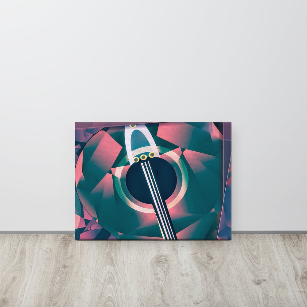 Guitar Shapes - Canvas