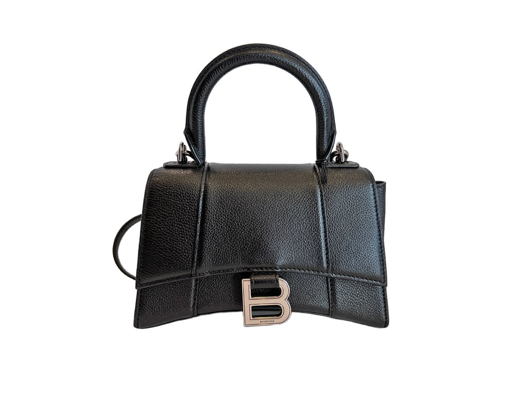 Image of Balenciaga Small Hourglass Handbag 935-69