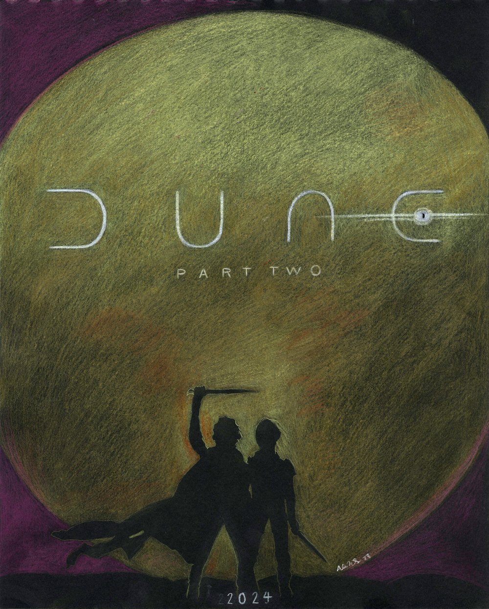 Image of “What we do, we do for the benefit of all.” DUNE PART TWO Art Print