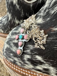 Image 1 of The Wildflower Cross Necklace