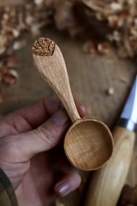 Image 3 of Cluster of Falling Leaves Coffee Scoop 