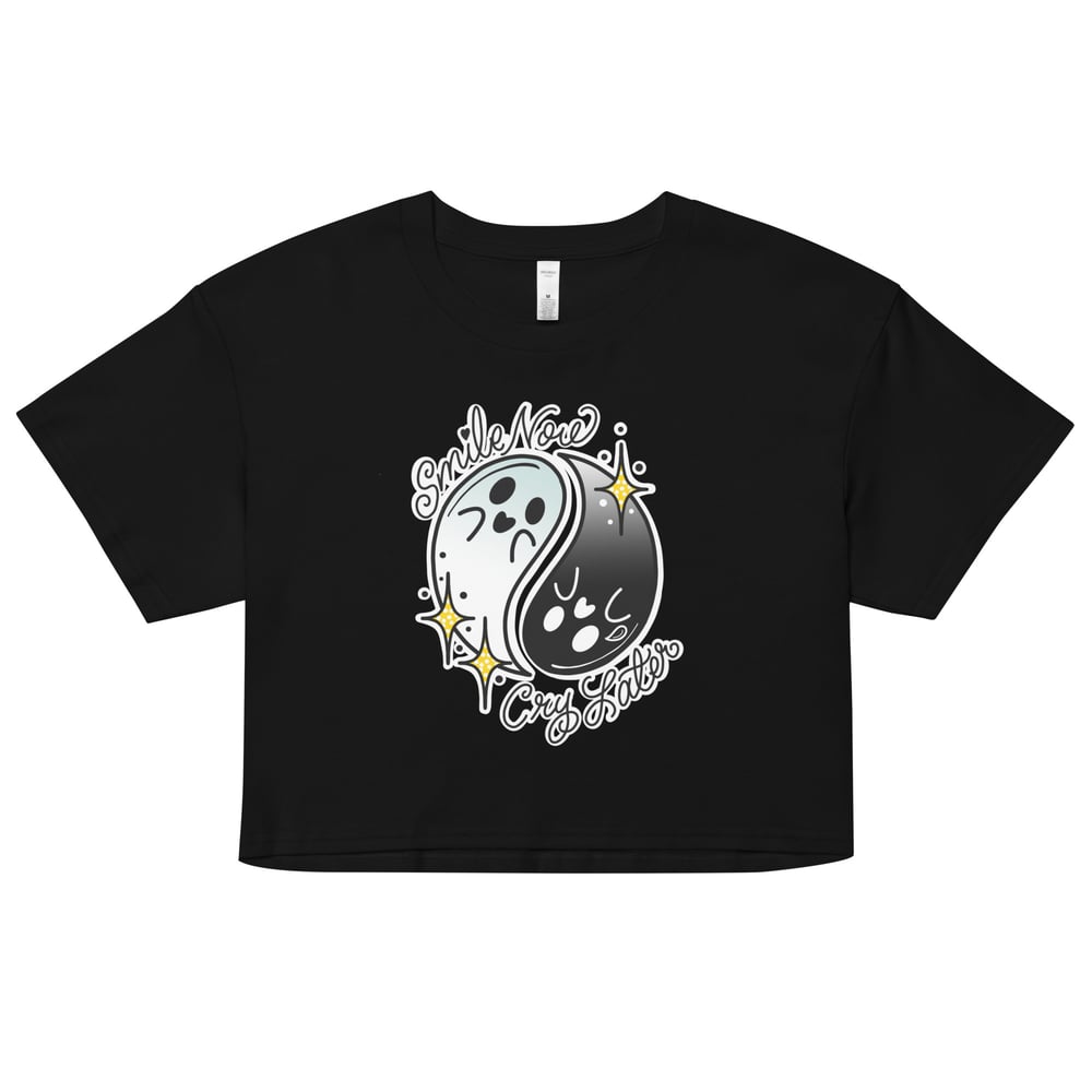 Image of Smile now, Cry later  crop top