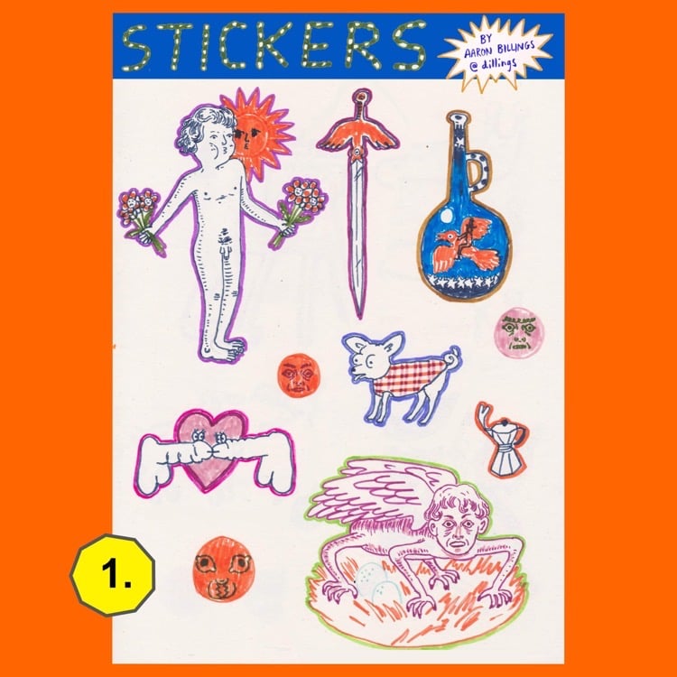 Image of Sticker Set #1 
