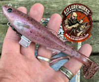 Image 1 of 6” Cutt Throat RIGGED Swimbaits - “GOBY”