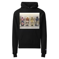 Image 2 of Cowboy Carter Avengers Unisex Star Back Hoodie - Black