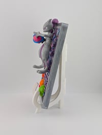 Image 4 of Mewtwo Pokemon TCG Card Handpainted 3D Wall Art