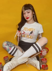Image 2 of To Hell We Roll women Top