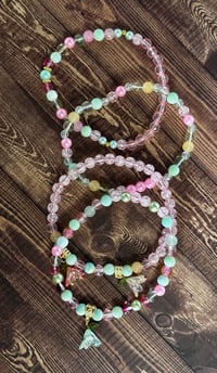 Image 5 of Spring Blossom Tumbler Bracelet Stack