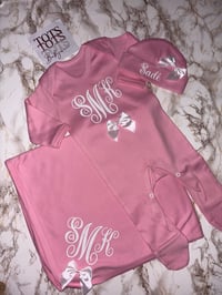 Image 1 of Coming Home Set - Pink Scroll