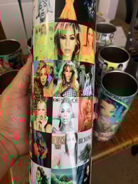 Image 1 of Beyonce Mash Tumbler with QR code 