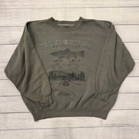 Image 1 of Vintage Trout Outfitters Crewneck - L
