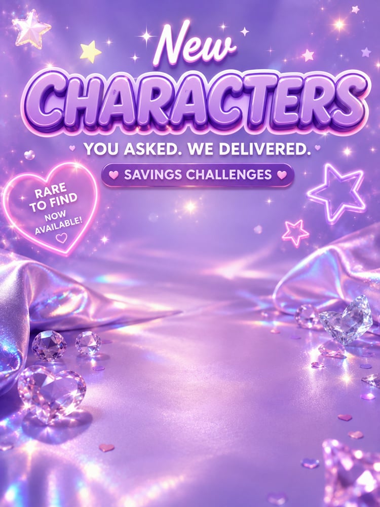 Image of You Requested, I Delivered Character Savings Challenges