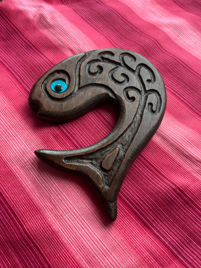 Image of WOOD CUT FISH 1 