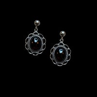 Image 1 of THE ‘SANGRE’ GARNET EARRINGS
