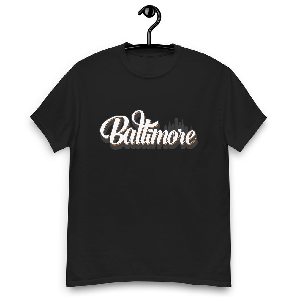 Baltimore Script Skyline T-Shirt