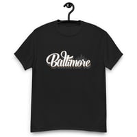 Image 2 of Baltimore Script Skyline T-Shirt