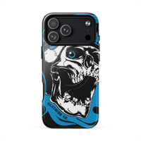 Image 1 of Blue Skull MagSafe® Tough Case For iPhone®